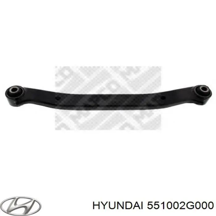 Brazo superior de suspensión trasera izquierdo/derecho Sidem 87876