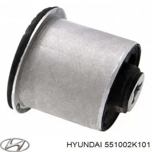 551002K101 Hyundai/Kia Subchasis trasero soporte motor