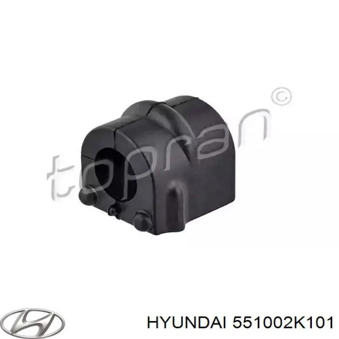 551002K101 Hyundai/Kia subchasis trasero soporte motor