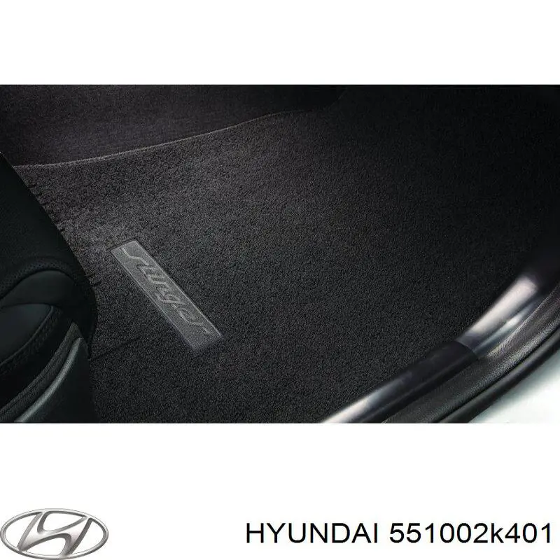 551002K400 Hyundai/Kia subchasis trasero soporte motor