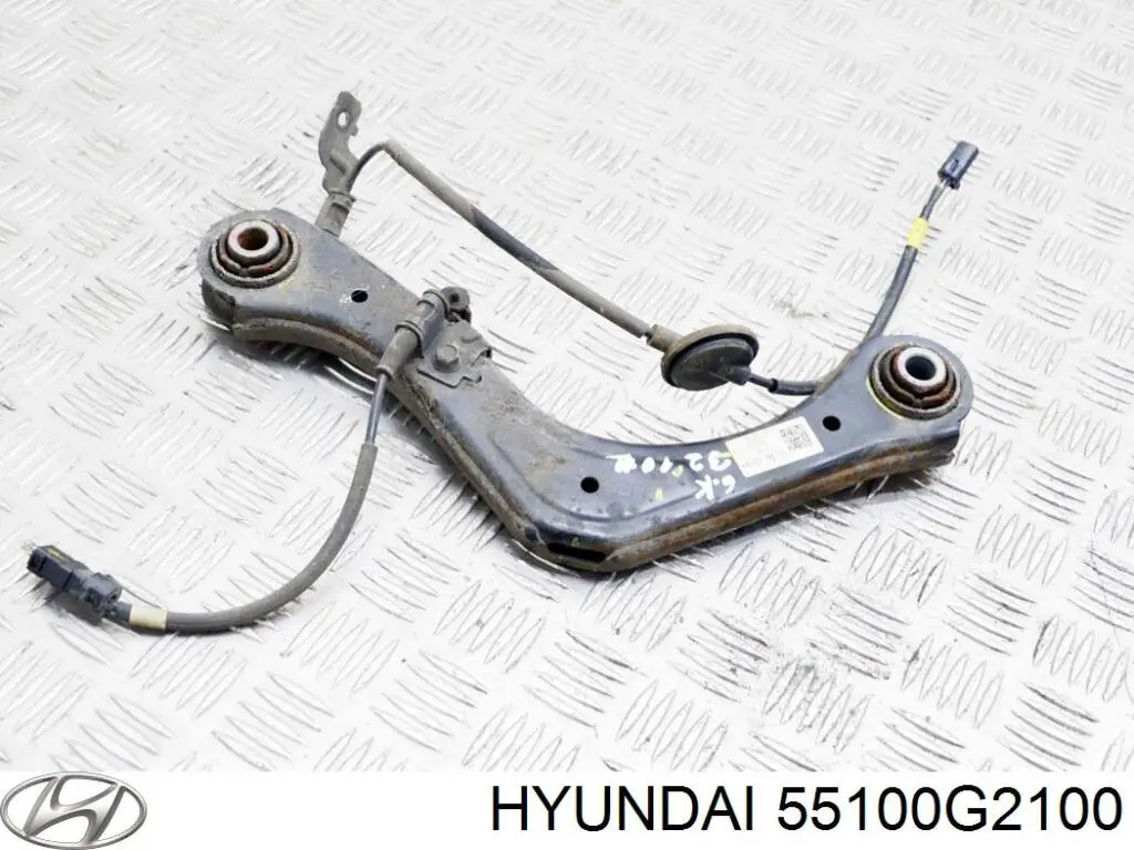 55100G2100 Hyundai/Kia brazo suspension trasero superior izquierdo