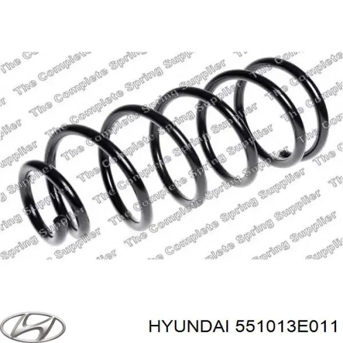 Comprar 551013E011 Hyundai/Kia Muelle de eje trasero