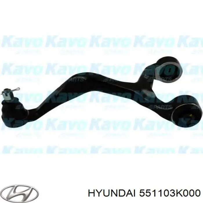 Brazo suspension trasero superior izquierdo para Hyundai Sonata (NF)