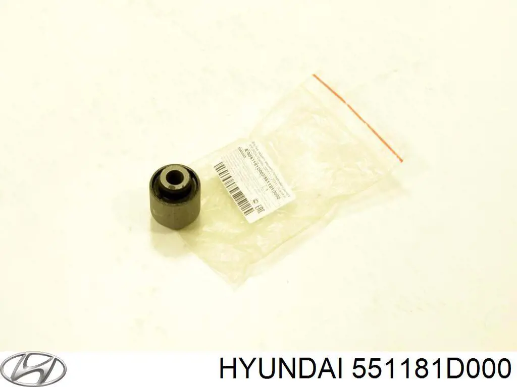 Comprar 551181D000 Hyundai/Kia Buje del brazo transversal trasero