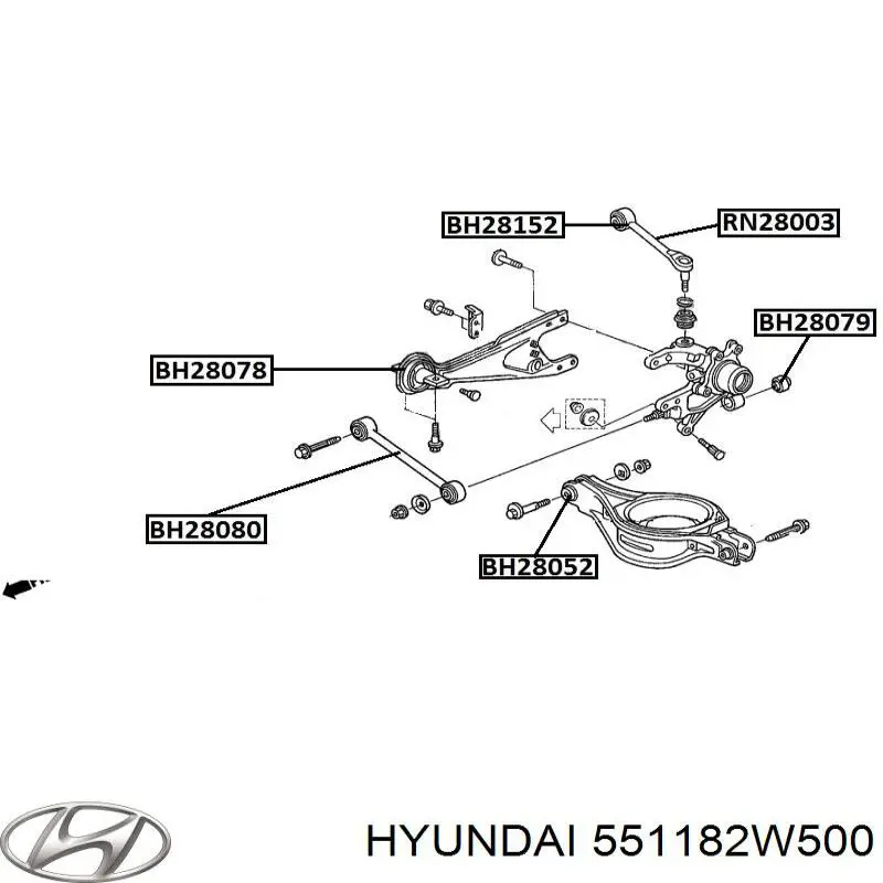 551182W500 Hyundai/Kia