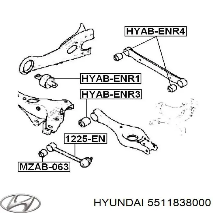 5511838000 Hyundai/Kia