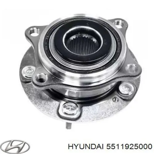 5511925000 Hyundai/Kia Buje delantero del brazo longitudinal trasero