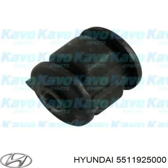 Buje delantero del brazo longitudinal trasero Hyundai/Kia 5511925000 precio, desde 5,64 EUR