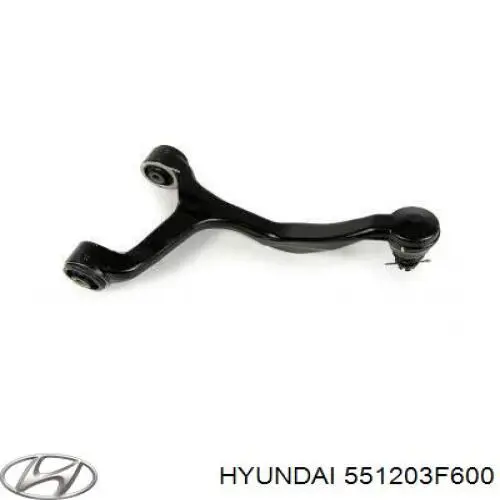 551203F600 Hyundai/Kia barra oscilante, suspensión de ruedas, eje trasero, superior derecha