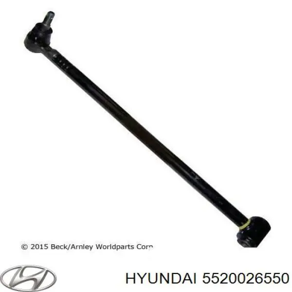 5520026550 Hyundai/Kia brazo suspension trasero superior izquierdo