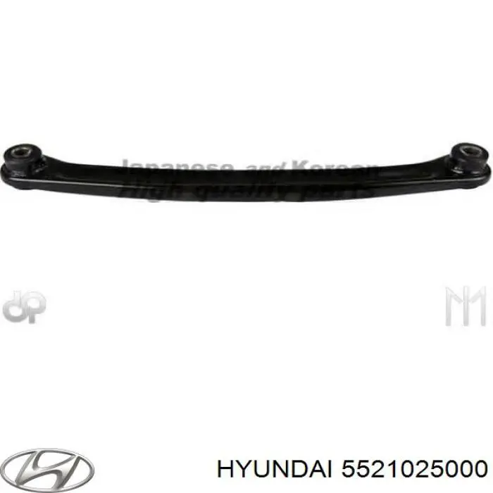 5521025000 Hyundai/Kia brazo de suspension trasera izquierda