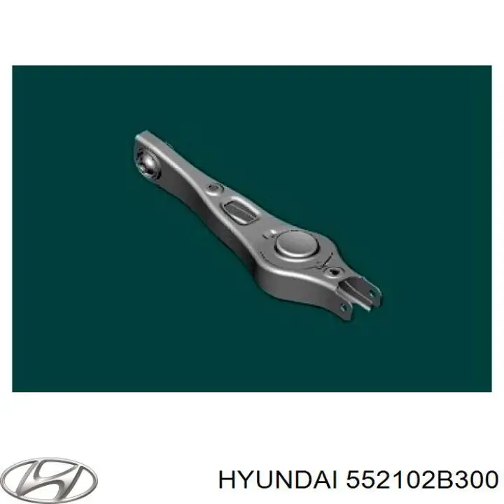 552102B300 Hyundai/Kia brazo de suspension trasera