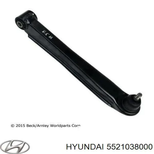 5521038000 Hyundai/Kia palanca trasera inferior izquierda/derecha