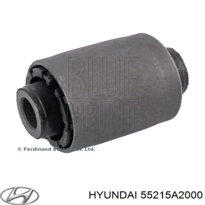 55215A2000 Hyundai/Kia suspensión, barra transversal trasera, interior