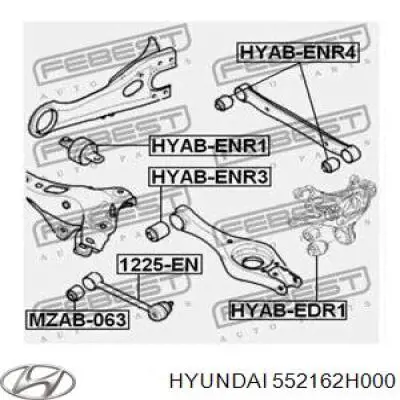 Buje de mangueta trasera Hyundai/Kia 552162H000 precio, desde 11,91 EUR