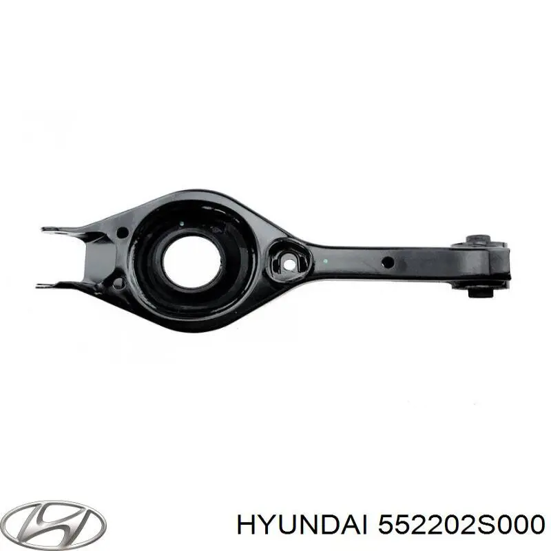 Brazo transversal derecho de suspensión trasera Hyundai/Kia 552202S000