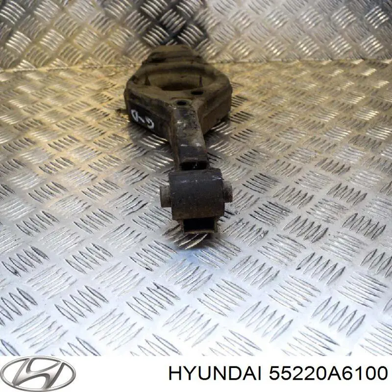 55220A6100 Hyundai/Kia brazo de suspension trasera derecha