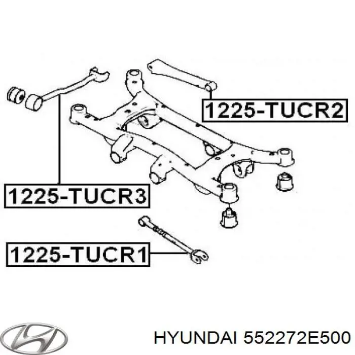 Comprar 552272E500 Hyundai/Kia Buje de mangueta trasera