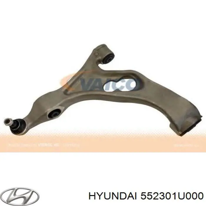 552301U000 Hyundai/Kia brazo suspension trasero superior izquierdo