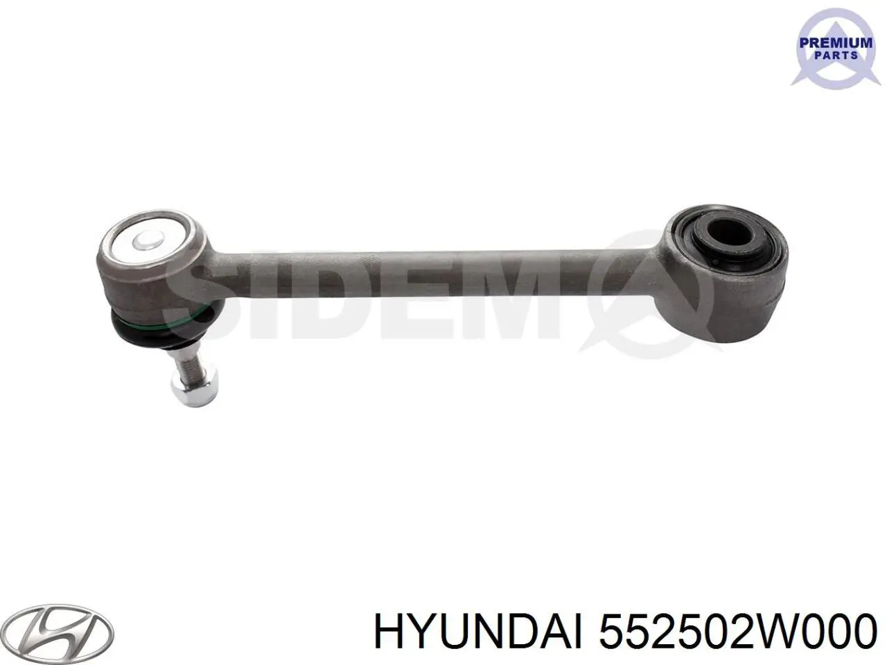 552502W000 Hyundai/Kia barra transversal de suspensión trasera