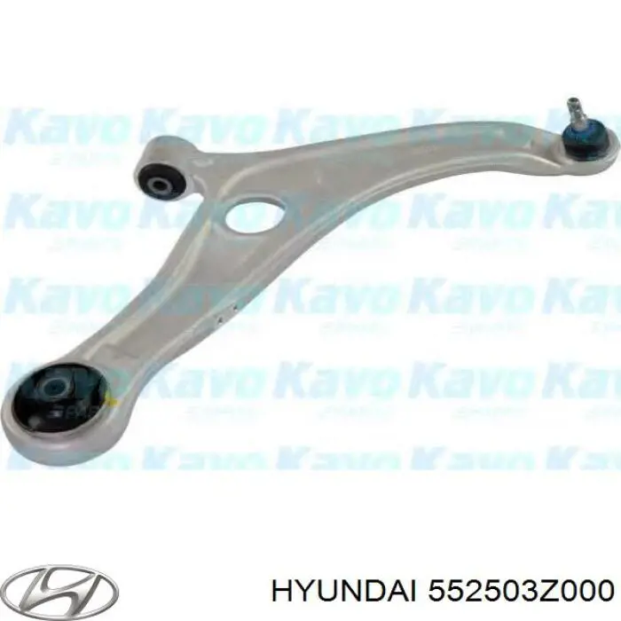 552503Z000 Hyundai/Kia barra transversal de suspensión trasera