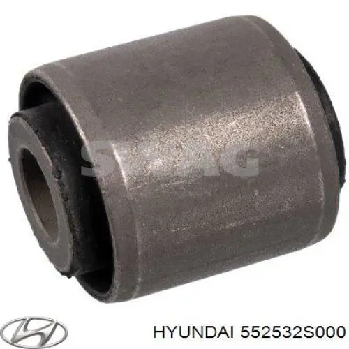 552532S000 Hyundai/Kia silentblock de brazo suspensión trasero transversal