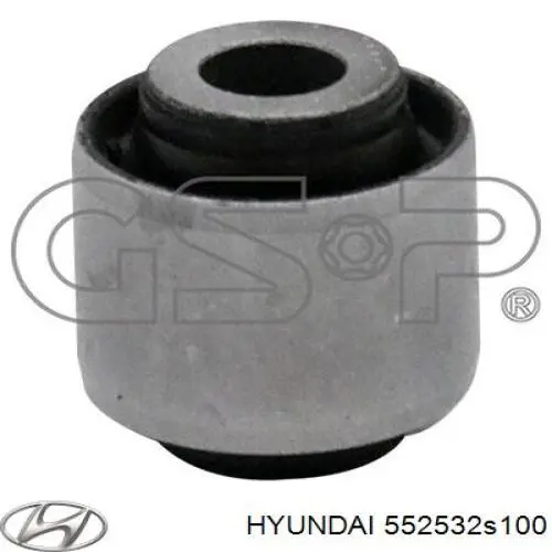 Silentblock de brazo suspensión trasero transversal HYUNDAI 552532S100