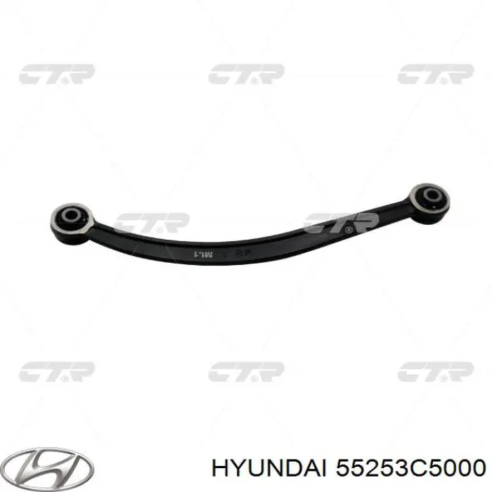 55253C5000 Hyundai/Kia suspensión, barra transversal trasera