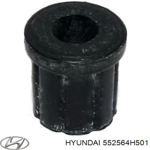 Buje trasero de ballesta trasera Hyundai/Kia 552564H501 precio, desde 7,35 EUR