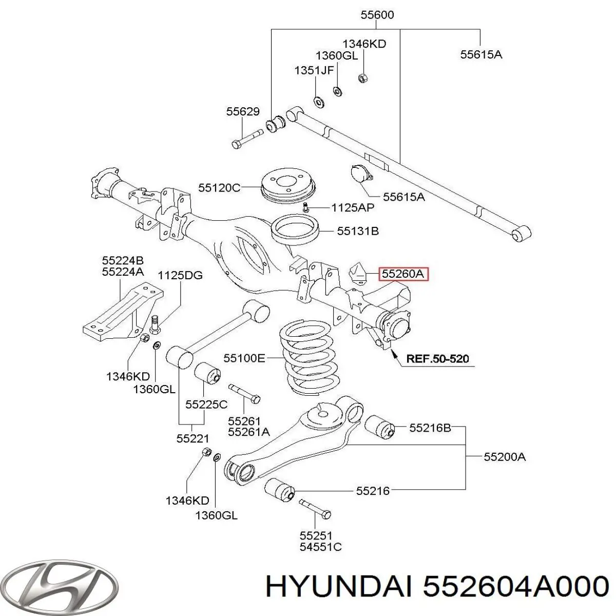 552604A000 Hyundai/Kia