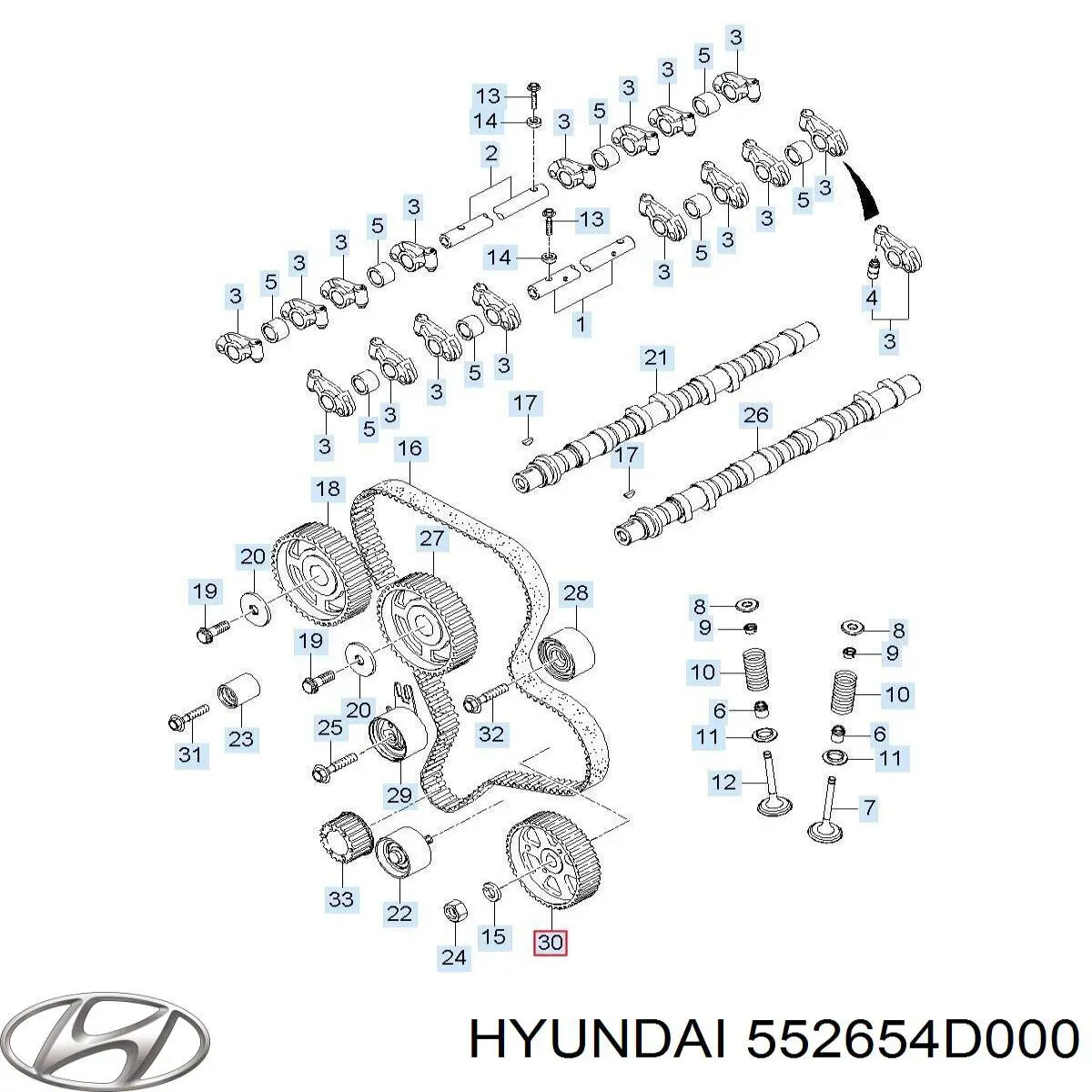 552654D000 Hyundai/Kia