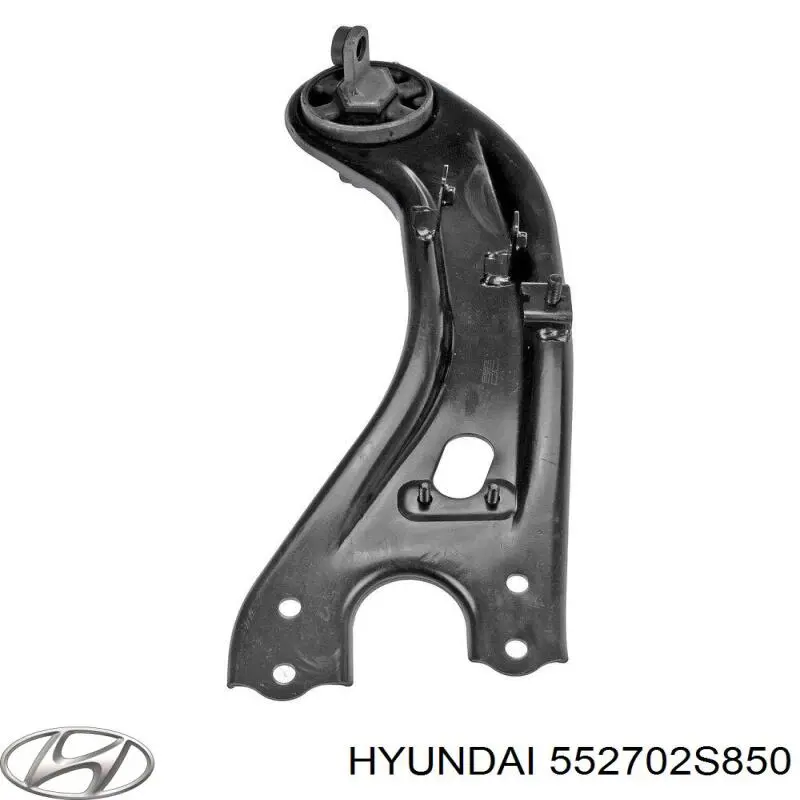 552702S850DS Hyundai/Kia barra oscilante, suspensión de ruedas, trasera izquierda