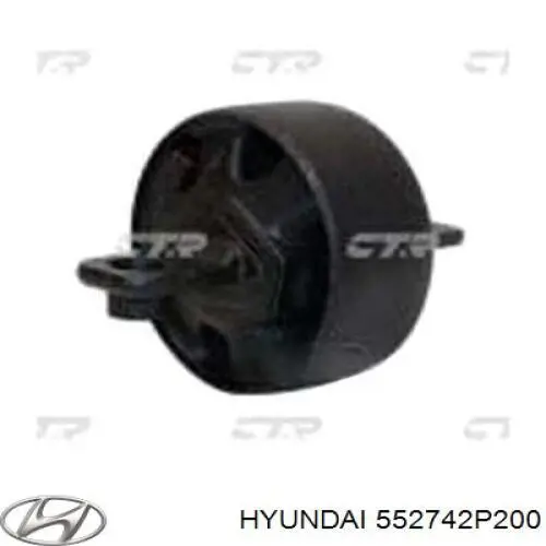 Buje delantero del brazo longitudinal trasero 552742P200 Hyundai/Kia