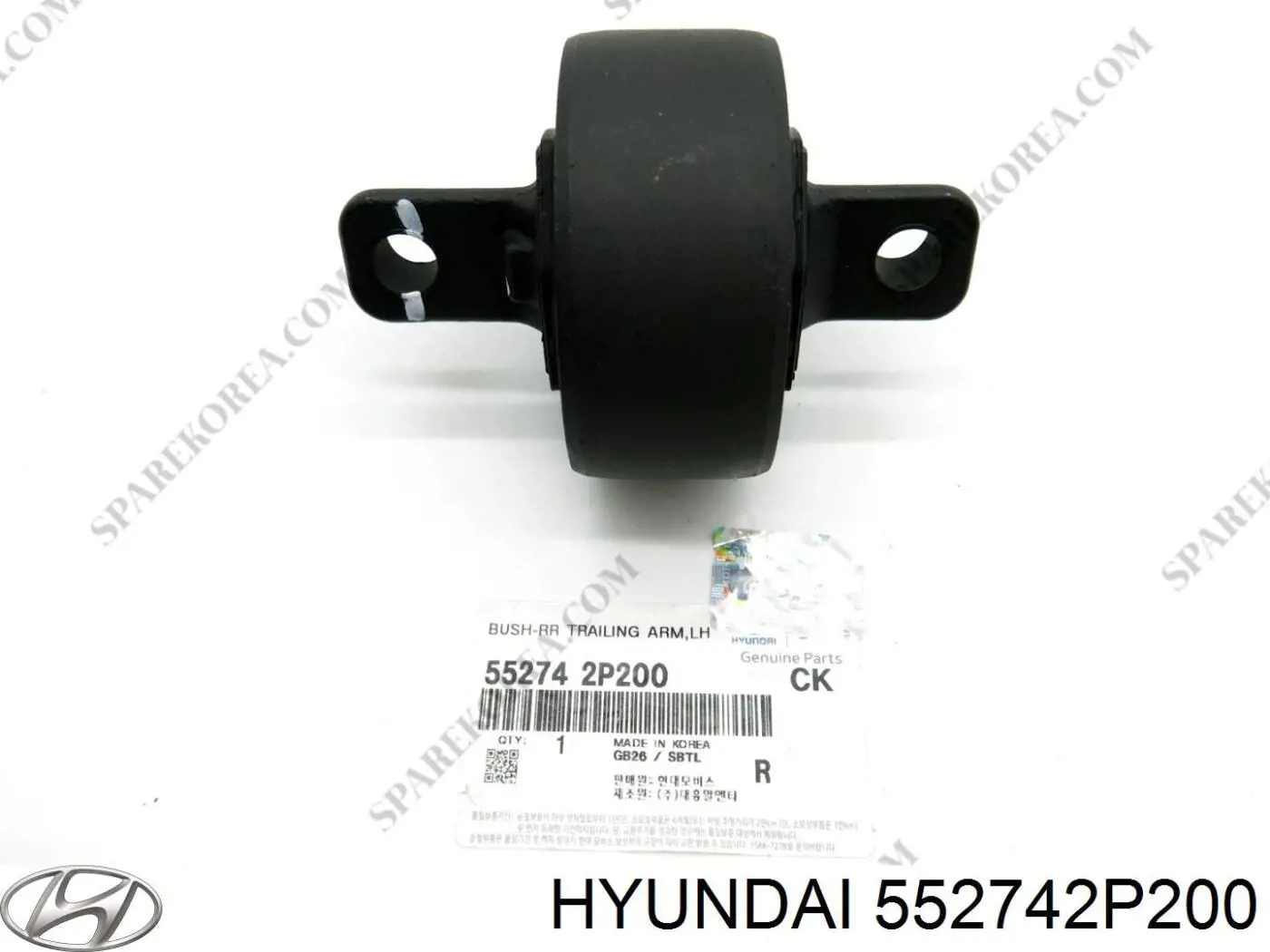552742P200 Hyundai/Kia Buje delantero del brazo longitudinal trasero