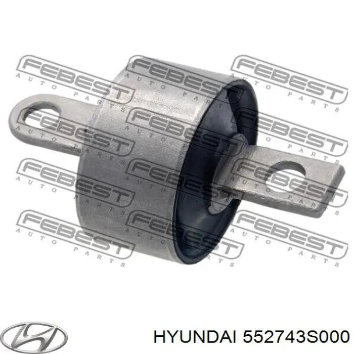 552743S000 Hyundai/Kia suspensión, brazo oscilante, eje trasero