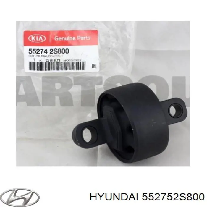 Buje del brazo longitudinal inferior trasero Hyundai/Kia 552752S800 precio, desde 29,29 EUR
