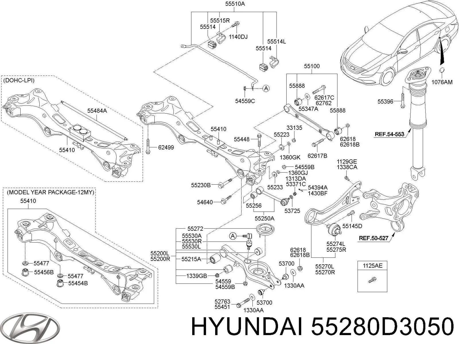 55280D3050 Hyundai/Kia