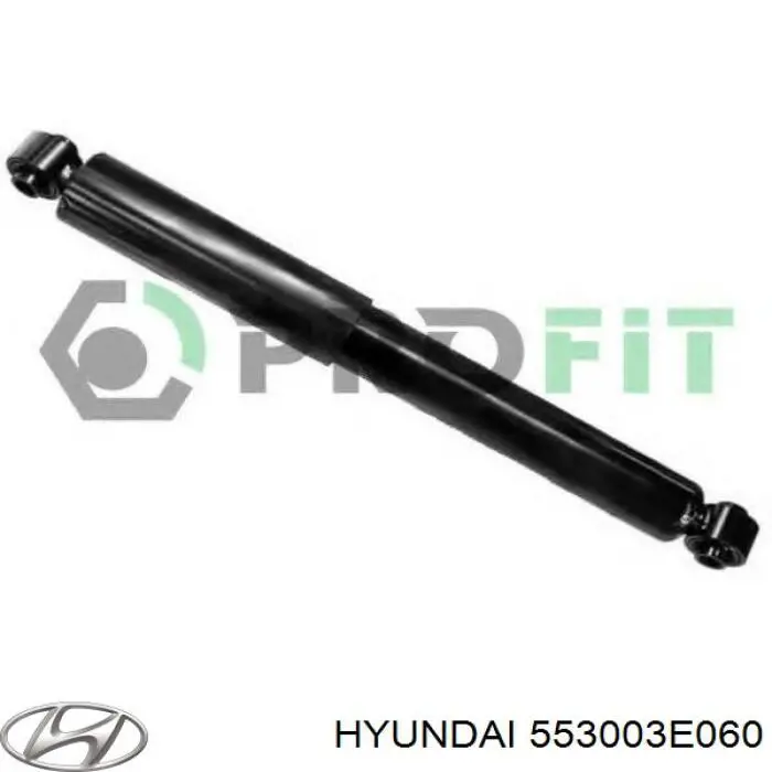553003E060 Hyundai/Kia amortiguador trasero