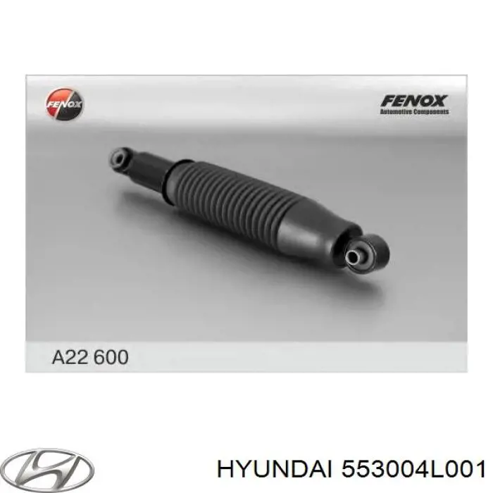 Amortiguador trasero Hyundai/Kia 553004L001 precio, desde 31,97 EUR