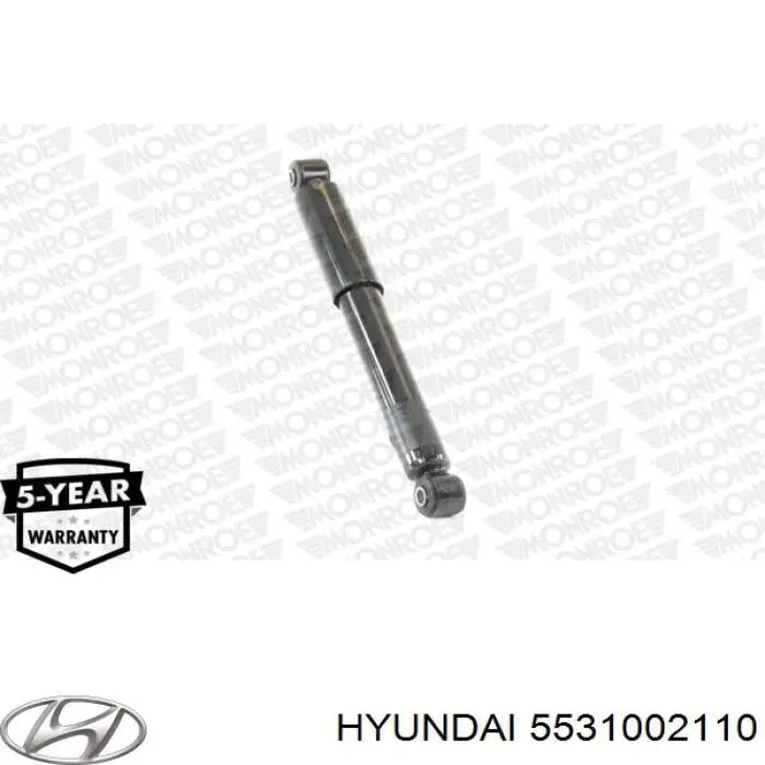 Amortiguador trasero Hyundai/Kia S5531002110 precio, desde 32,22 EUR