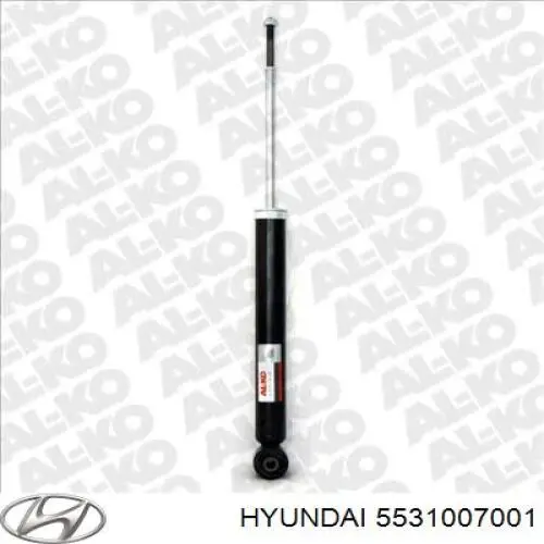 5531007001 Hyundai/Kia amortiguador trasero