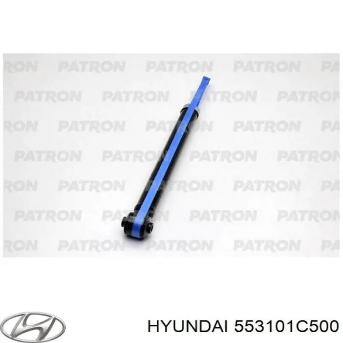 Amortiguador trasero 553101C500 Hyundai/Kia