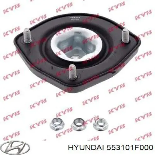 Soporte del amortiguador trasero izquierdo Hyundai/Kia 553101F000 precio, desde 25,98 EUR