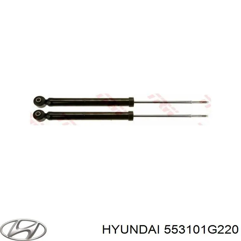 553101G220 Hyundai/Kia amortiguador trasero