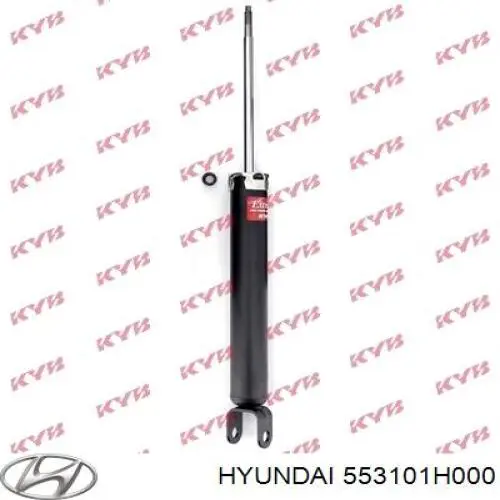 553101H000 Hyundai/Kia amortiguador trasero