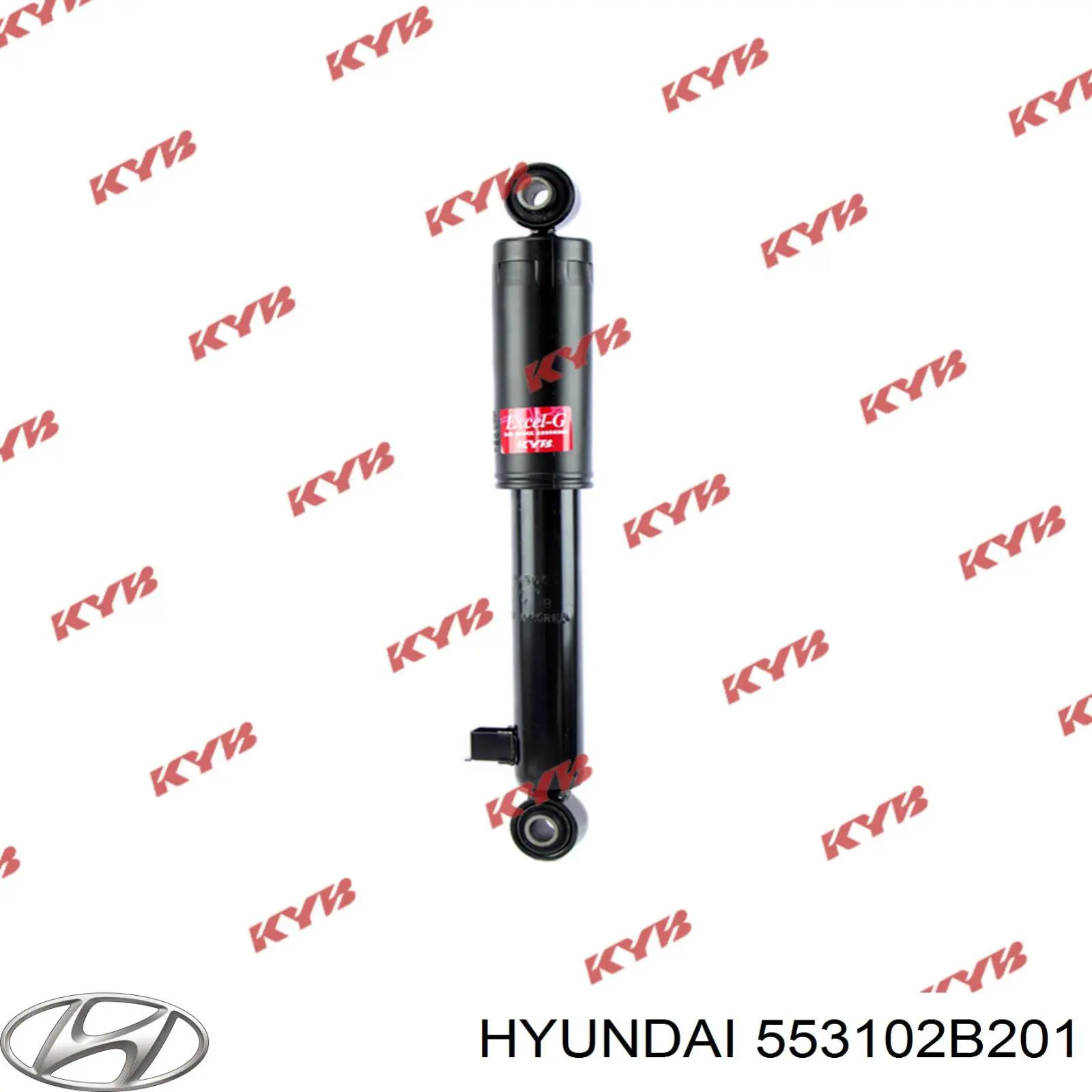 553102B201 Hyundai/Kia amortiguador trasero