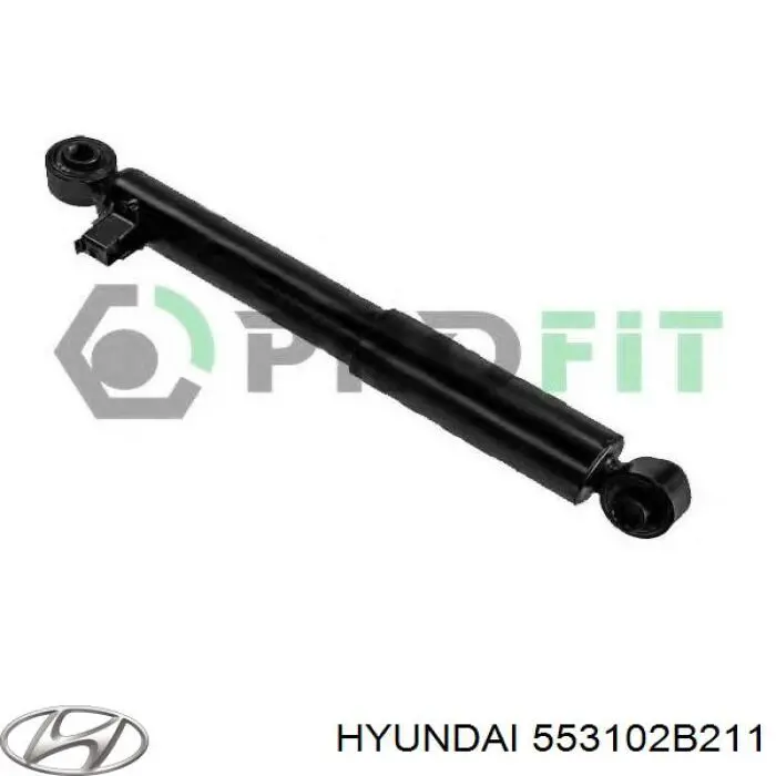 553102B211 Hyundai/Kia amortiguador trasero