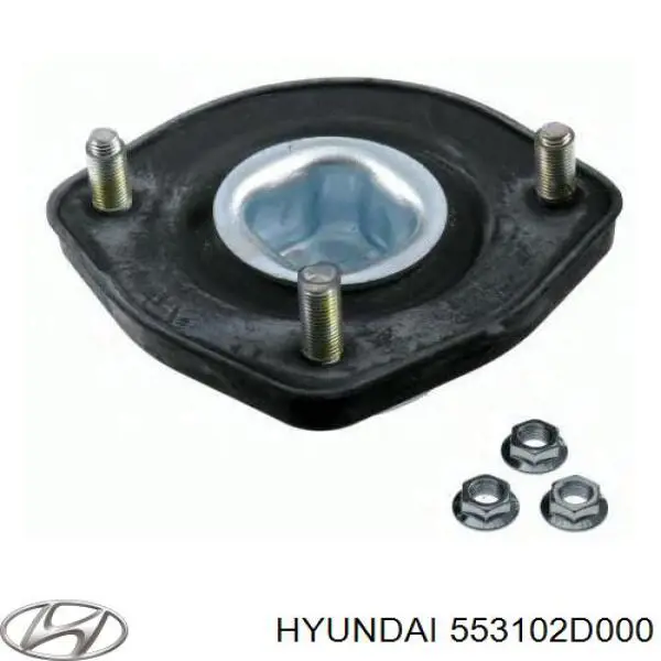 Comprar 553102D000 Hyundai/Kia Soporte del amortiguador trasero izquierdo