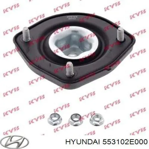 Soporte del amortiguador trasero izquierdo Hyundai/Kia 553102E000 precio, desde 22,20 EUR