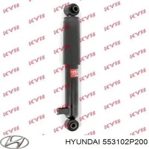 553102P200 Hyundai/Kia amortiguador trasero